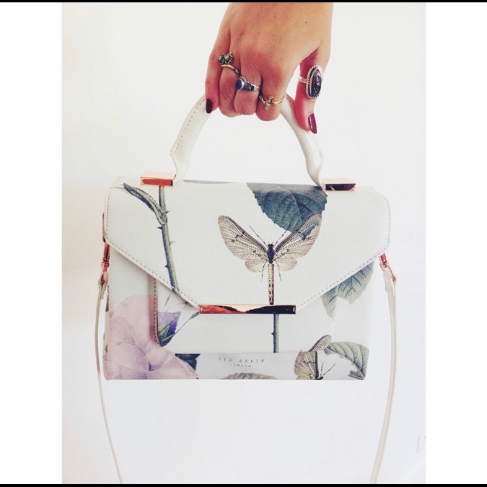 Ted Baker floral print cross body bag